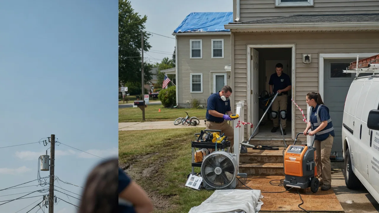 Water Damage Repair in Montpelier, IN near me